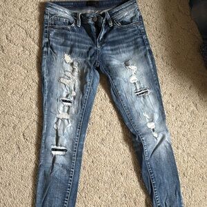 Women’s Byckle Black ankle skinny jeans